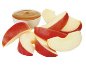 Apple Slices & Fat Free Caramel Dipping Sauce